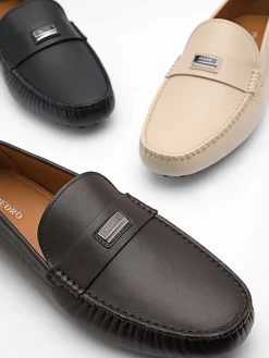 Allen Leather Moccasins