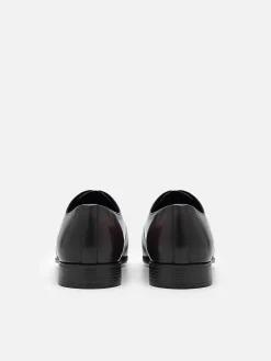 Altitude Lightweight Embossed Leather Derby Shoes