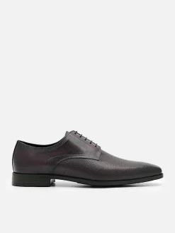 Altitude Lightweight Embossed Leather Derby Shoes