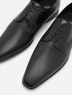 Altitude Lightweight Embossed Leather Derby Shoes