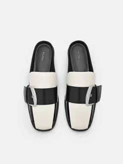 Alyda Leather Mules