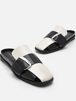 Alyda Leather Mules