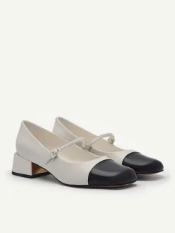 Bianca Leather Mary Jane Pumps