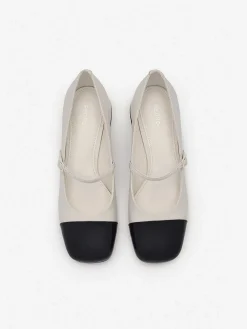 Bianca Leather Mary Jane Pumps