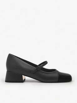 Bianca Leather Mary Jane Pumps