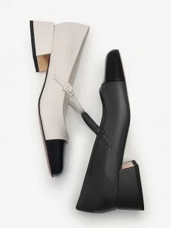Bianca Leather Mary Jane Pumps