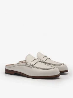 Blake Leather Penny Loafer Mules