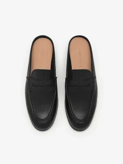 Blake Leather Penny Loafer Mules