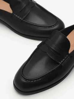 Blake Leather Penny Loafer Mules