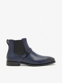 Brooklyn Leather Strapped Boots
