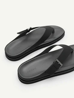 Buckle Thong Sandals