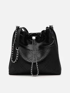 Cala Quilted Drawstring Tote