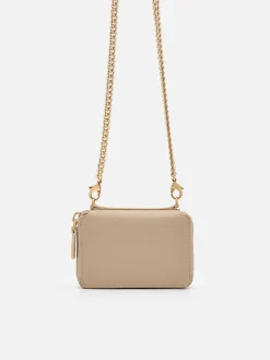 Chain Leather Wallet