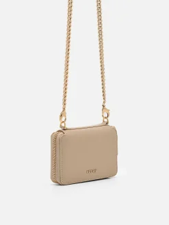 Chain Leather Wallet