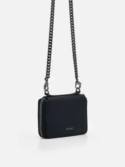 Chain Leather Wallet