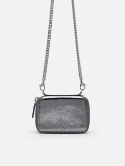 Chain Leather Wallet