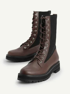 Chunky Lace-Up Boots