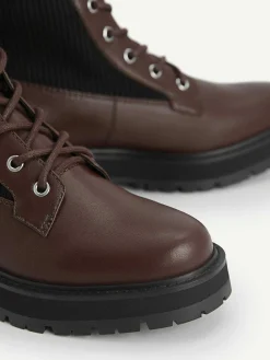 Chunky Lace-Up Boots