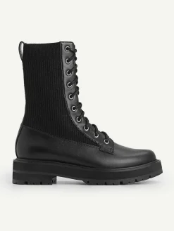 Chunky Lace-Up Boots