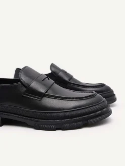 Chunky Leather Loafers