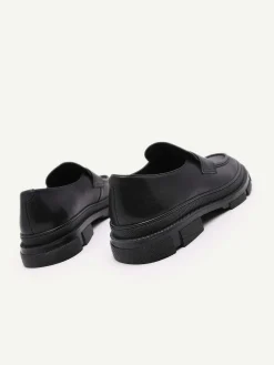 Chunky Leather Loafers