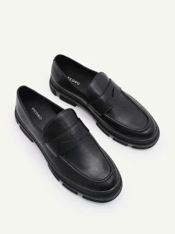 Chunky Leather Loafers