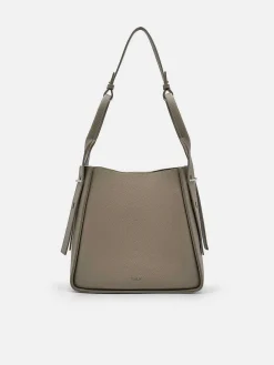 Demi Leather Hobo Bag
