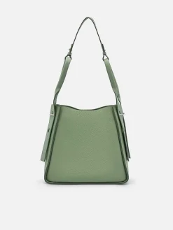 Demi Leather Hobo Bag
