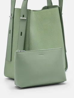 Demi Leather Hobo Bag