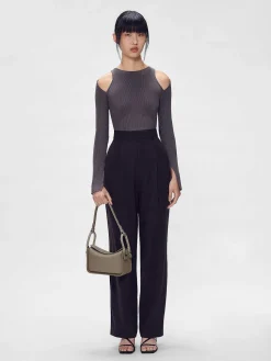 Demi Leather Shoulder Bag