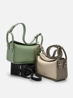 Demi Leather Shoulder Bag