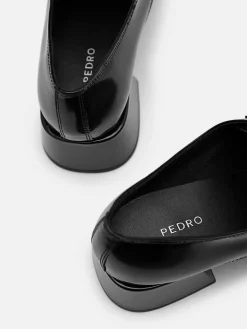 Eden Leather Heel Loafers