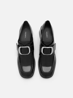 Eden Leather Heel Loafers