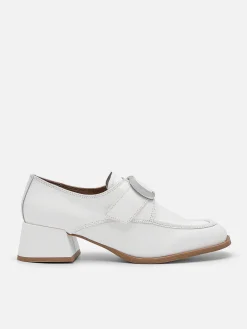 Eden Leather Heel Loafers