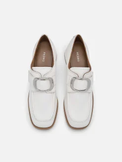Eden Leather Heel Loafers