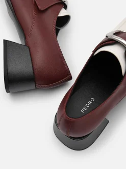 Eden Leather Heel Loafers