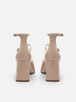 Effie Leather Heel Pumps