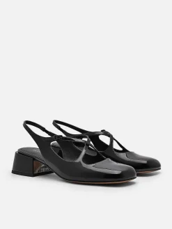 Effie Leather Mary Jane Pumps