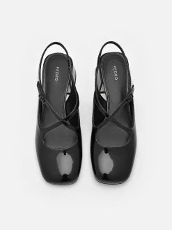 Effie Leather Mary Jane Pumps