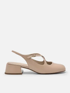 Effie Leather Mary Jane Pumps