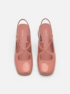 Effie Leather Mary Jane Pumps
