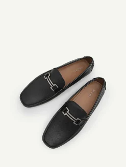 Embossed Bit Driving Shoes