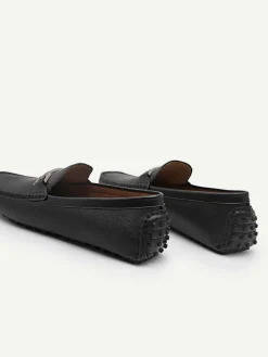 Embossed Bit Driving Shoes