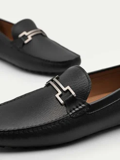 Embossed Bit Driving Shoes
