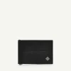 Embossed Leather Bi-Fold Money Clip