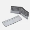 Embossed Leather Bi-Fold Wallet With Insert