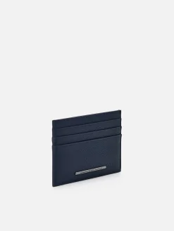 Embossed Leather Card Holder