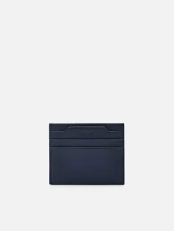 Embossed Leather Card Holder