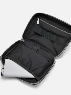 Embossed Leather Pouch