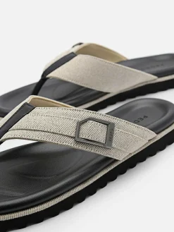Ezra Fabric Thong Sandals
